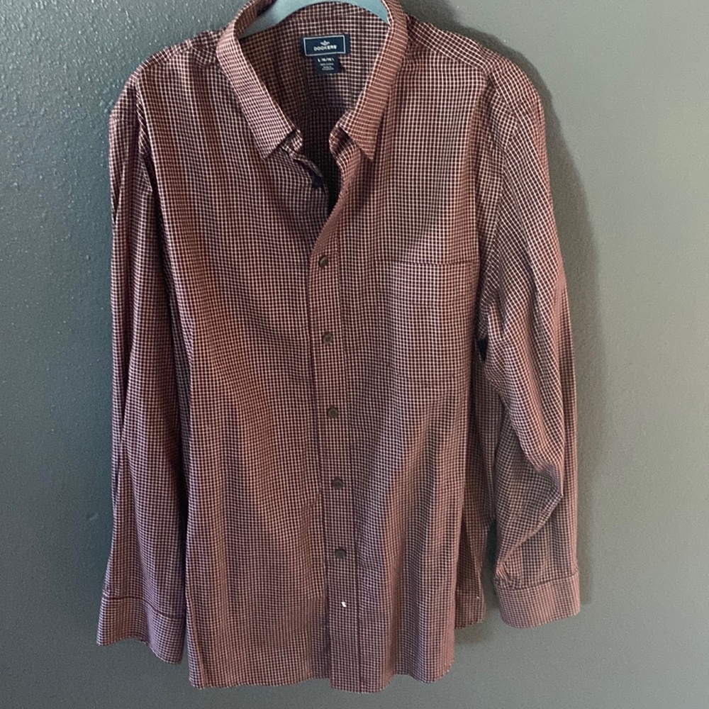 Mens Dockers button up dress shirt